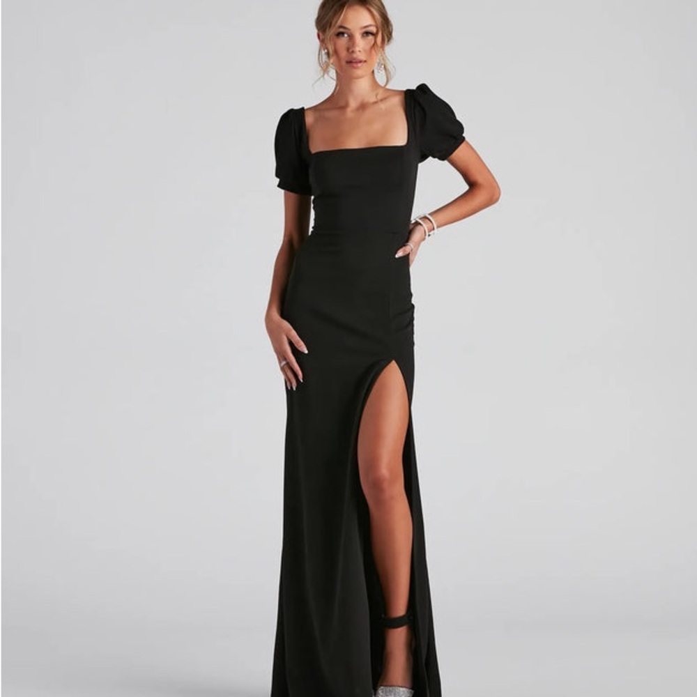 Elegant Black prom Dress